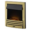 Eclipse electric fire brass