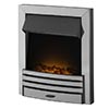 Eclipse electric fire chrome