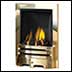 Multi flue brass gas fire